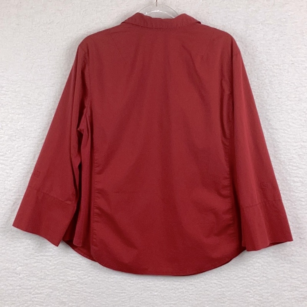 Zac & Rachel Women’s Size 2X Button Down Shirt. - Picture 4 of 9